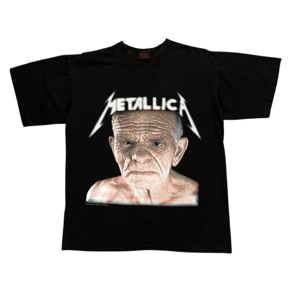 Vintage Other - Vintage 1991 Metallica Enter Sandman Never Land Tour Shirt Brockum Large RARE!🔥
